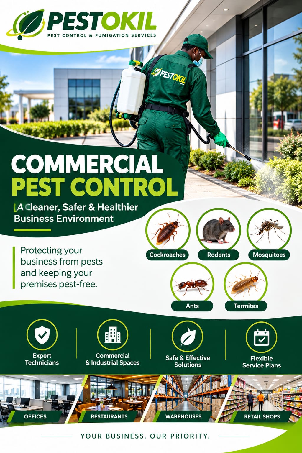 Commercial pest control